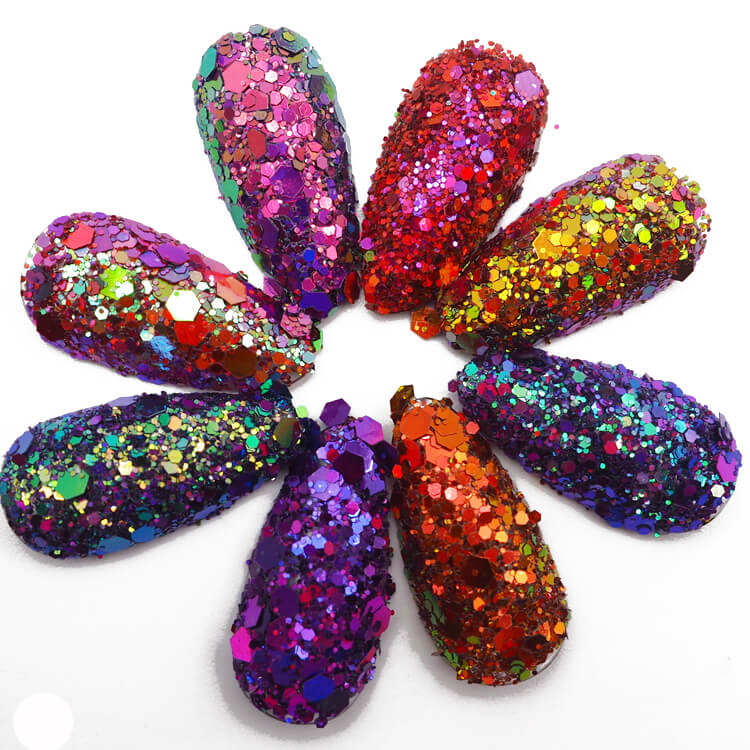 ảnh Kim Tuyến Màu Hỗn Hợp